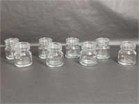 8 Spice Jar Glass Bottles