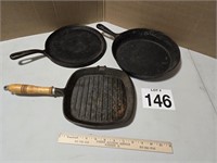 CAST IRON PANS