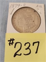 1879s Morgan Silver Dollar - AU