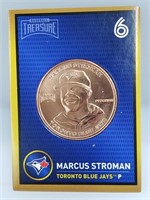 1 oz .999 Copper Marcus Stroman - Blue Jays