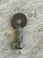 L & GN Railroad brass key
