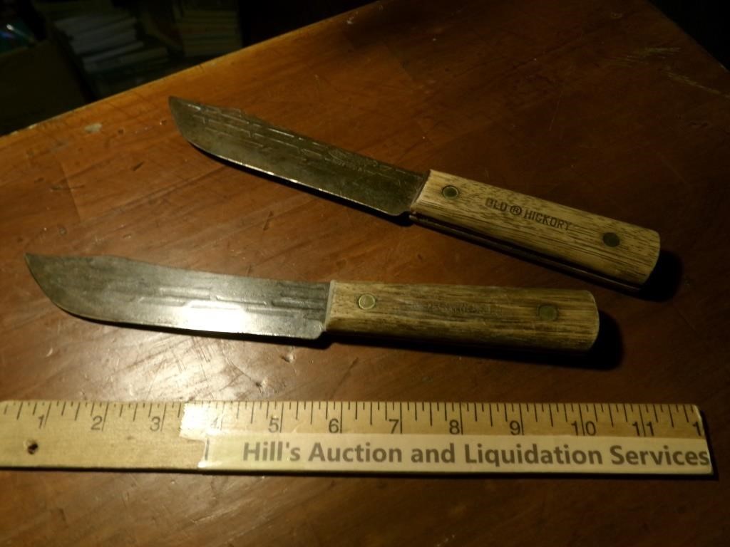 Two Old Hickory Knives