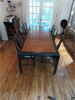 Asian table &6chairs