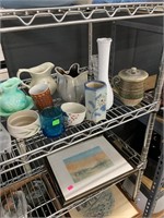 Vintage Glassware and Pottery Lot