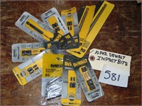 DeWalt Impact Bits 10 Packs