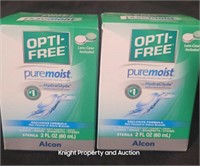 2 Opti-Free Puremoist Alcon Sterile 2 fl oz