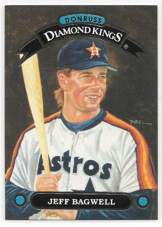 Jeff Bagwell 1992 Donruss Diamond Kings card #11