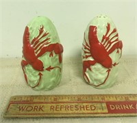HANDPAINTED CARLTON WARE SALT AND PEPPERS