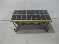 19"x 3'x 16" Tile Topped Table