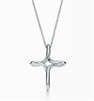 Tiffany & Co. Infinity Cross Necklace