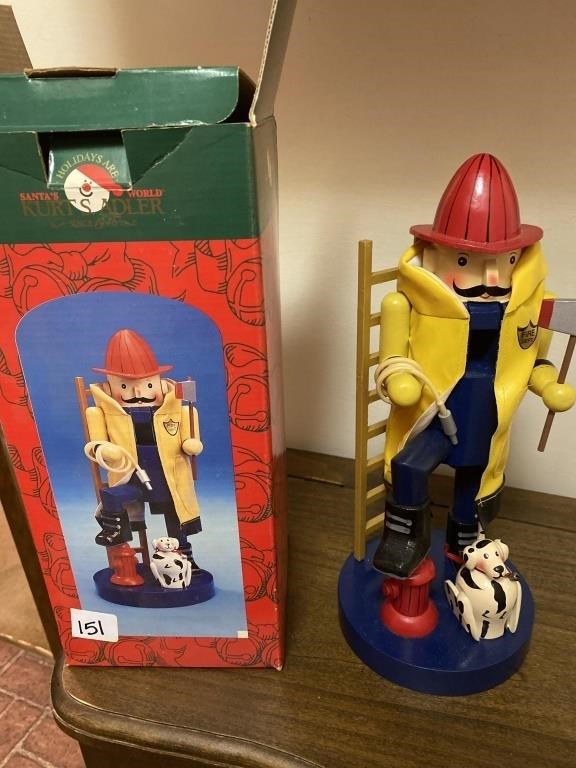 Fireman nutcracker