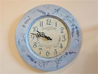 13.5" wall clock