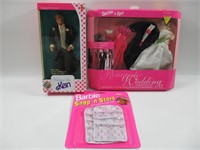 Wedding/Related Ken Barbie Dolls & Fashion Packs