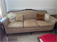 Vintage Claw Foot Couch