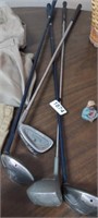 (4) GOLF CLUBS