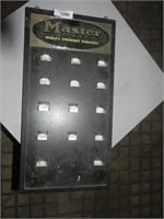 Vintage Master Padalocks Display Board