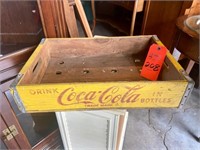 Wooden Coke Crate