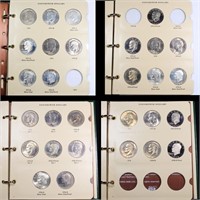 Near Complete Eisenhower Book 1971-1978 29 coins