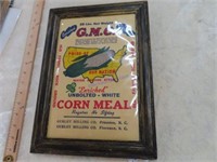 FRAMED CORN MEAL AD DISPLAY