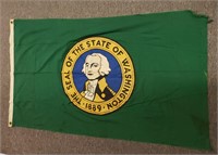 The Seal of The State of Washington 1889 Flag