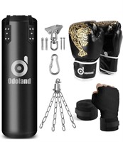 ODOLAND PUNCHING BAG UNFILLED SET FOR MEN AND