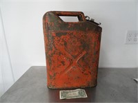 Gas can steel 5 gallon