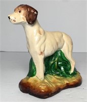 Hand Painted Cast Iron Dog