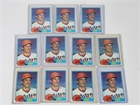 11) VINTAGE 1981 TOPPS #240 NOLAN RYAN CARDS