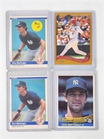 ALBERT PUJOLS & 3) DON MATTINGLY CARDS