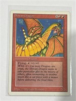 Magic The Gathering MTG Shivan Dragon Card