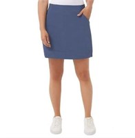 32 Degrees Women's LG Skort, Blue Large