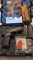 Kel Tec P-17 pistol with case, 3 magazines,