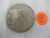 1924 Peace silver dolar