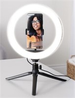 10" VLOG RING LIGHT & PHONE HOLDER 10''