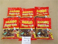 6 Packs Haribo Happy Cola  Gummy Candy 175G Bags