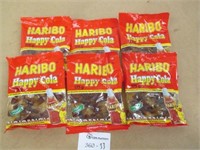 6 Packs Haribo Happy Cola Gummy Candy 175G Bags