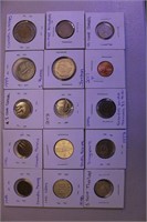 15 Assorted Intenational Coins Group B