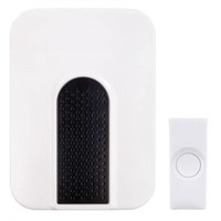 Wireless Plug-In Doorbell Kit  White