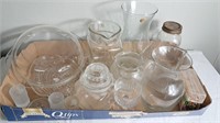 Large Glass Lot Some Pyrex