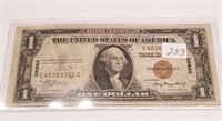 $1 Hawaiian Silver Certificate VG-F