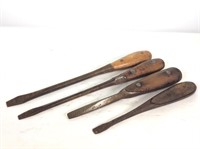 (4) Early Screw Drivers