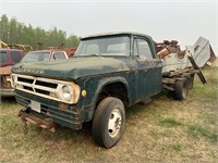 FARGO DECK TRUCK, SINGLE CAB, MANUAL SHIFT