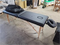 Black Leather Best Massage Table