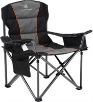 ALPHA CAMP Oversized Camping Folding Chair  Heavy