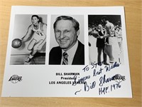 Bill Sharman President Los Angeles Lakers HOF Pers