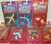 7 MATCHBOX SKY BUSTERS AIRPLANES MILITARY AIRCRAFT