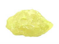 Yellow Sulfur Crystal Specimen Maybee Michigan