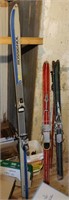 Sets of Skis - 2 Wooden