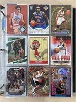 Lot of 9 NBA Basketball Prizm, Color, Rookies