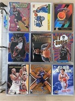 Lot of 9 NBA Basketball Prizm, Color, Rookies